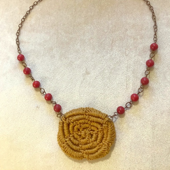 Handmade crocheted choker - Picture 1 of 2